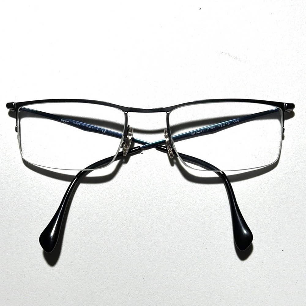 Ray Ban RB 6291 2784 Half Rim Eyeglasses Optical Frame